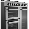 Belling RCA COOKCENTRE 90DF 90cm Dual Fuel Range Cooker, Stainless Steel, A Rated