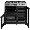 Belling RCA COOKCENTRE 90DF 90cm Dual Fuel Range Cooker, Stainless Steel, A Rated