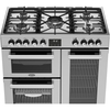 Belling RCA COOKCENTRE 90DF 90cm Dual Fuel Range Cooker, Stainless Steel, A Rated