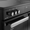 Belling RCA COOKCENTRE 90Ei 90cm Induction Range Cooker, Black, A Rated