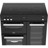 Belling RCA COOKCENTRE 90Ei 90cm Induction Range Cooker, Black, A Rated