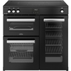 Belling RCA COOKCENTRE 90Ei 90cm Induction Range Cooker, Black, A Rated