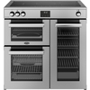 Belling RCA COOKCENTRE 90Ei 90cm Induction Range Cooker, Stainless Steel, A Rated
