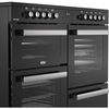 Belling RCA COOKCENTRE 110E 110cm Ceramic Range Cooker, Black, A Rated