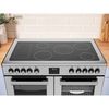 Belling RCA COOKCENTRE 110E 110cm Ceramic Range Cooker, Stainless Steel, A Rated