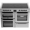 Belling RCA COOKCENTRE 110E 110cm Ceramic Range Cooker, Stainless Steel, A Rated