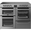 Belling RCA COOKCENTRE 110E 110cm Ceramic Range Cooker, Stainless Steel, A Rated