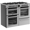 Belling RCA COOKCENTRE 110DF 110cm Dual Fuel Range Cooker, Stainless Steel, A Rated