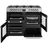 Belling RCA COOKCENTRE 110DF 110cm Dual Fuel Range Cooker, Stainless Steel, A Rated