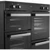 Belling RCA COOKCENTRE 110Ei 110cm Induction Range Cooker, Black, A Rated