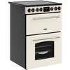 Belling Farmhouse 60E Ceramic Electric Cooker with Double Oven, Cream, A Rated