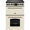 Belling Farmhouse 60E Ceramic Electric Cooker with Double Oven, Cream, A Rated