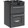 Belling MRA FARMHOUSE 60 Dual Fuel Cooker with Double Oven, Grey, A Rated