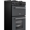 Belling MRA FARMHOUSE 60 Dual Fuel Cooker with Double Oven, Grey, A Rated