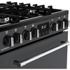 Belling MRA FARMHOUSE 60 Dual Fuel Cooker with Double Oven, Grey, A Rated