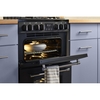 Belling MRA FARMHOUSE 60 Dual Fuel Cooker with Double Oven, Grey, A Rated