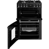 Belling MRA FARMHOUSE 60 Dual Fuel Cooker with Double Oven, Black, A Rated
