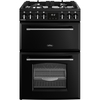Belling MRA FARMHOUSE 60 Dual Fuel Cooker with Double Oven, Black, A Rated