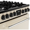 Belling MRA FARMHOUSE 60 Dual Fuel Cooker with Double Oven, Cream, A Rated