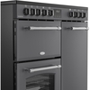 Belling RCA FARMHOUSE 90E AN 90cm Ceramic Range Cooker, Grey, A Rated