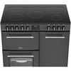 Belling RCA FARMHOUSE 90E AN 90cm Ceramic Range Cooker, Grey, A Rated
