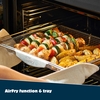 Belling Farmhouse 90DF 90cm Dual Fuel Range Cooker, Cream, A Rated