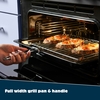 Belling Farmhouse 90DF 90cm Dual Fuel Range Cooker, Cream, A Rated