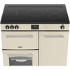 Belling RCA FARMHOUSE 90Ei C 90cm Induction Range Cooker, Cream, A Rated