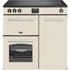 Belling RCA FARMHOUSE 90Ei C 90cm Induction Range Cooker, Cream, A Rated