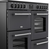 Belling RCA FARMHOUSE 100E A 100cm Ceramic Range Cooker, Grey, A Rated