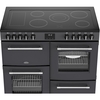 Belling RCA FARMHOUSE 100E A 100cm Ceramic Range Cooker, Grey, A Rated