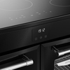 Belling RCA FARMHOUSE 100Ei 100cm Induction Range Cooker, Black, A Rated