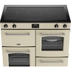 Belling RCA FARMHOUSE 100Ei 100cm Induction Range Cooker, Cream, A Rated