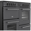 Belling RCA FARMHOUSE 110E A 110cm Ceramic Range Cooker, Grey, A Rated
