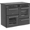 Belling RCA FARMHOUSE 110E A 110cm Ceramic Range Cooker, Grey, A Rated
