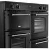 Belling RCA FARMHOUSE 110Ei 110cm Induction Range Cooker, Black, A Rated