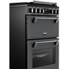 Stoves DX MRA RICH 60DF Dual Fuel Cooker with Double Oven, Grey, A Rated