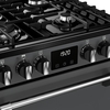 Stoves DX MRA RICH 60DF Dual Fuel Cooker with Double Oven, Grey, A Rated