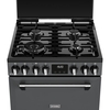 Stoves DX MRA RICH 60DF Dual Fuel Cooker with Double Oven, Grey, A Rated