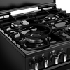 Stoves DX MRA RICH 60DF Dual Fuel Cooker with Double Oven, Black, A Rated