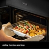 Stoves DX MRA RICH 60DF Dual Fuel Cooker with Double Oven, Black, A Rated