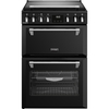 Stoves DX MRA RICH 60DF Dual Fuel Cooker with Double Oven, Black, A Rated
