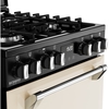 Stoves DX MRA RICH 60DF Dual Fuel Cooker with Double Oven, Cream, A Rated