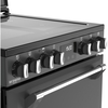 Stoves Richmond DX 60Ei RTY Induction Electric Cooker with Double Oven, Grey, A Rated