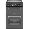 Stoves Richmond DX 60Ei RTY Induction Electric Cooker with Double Oven, Grey, A Rated