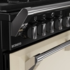 Stoves RCA RICH 90DF CRM 90cm Dual Fuel Range Cooker, Cream, A Rated