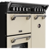 Stoves RCA RICH 90DF CRM 90cm Dual Fuel Range Cooker, Cream, A Rated