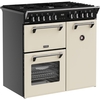 Stoves RCA RICH 90DF CRM 90cm Dual Fuel Range Cooker, Cream, A Rated
