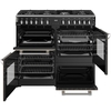 Stoves RCA RICH 100DF CRM 100cm Dual Fuel Range Cooker, Cream, A Rated