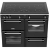 Stoves RCA RICH 100Ei TCH BL 100cm Induction Range Cooker, Black, A Rated